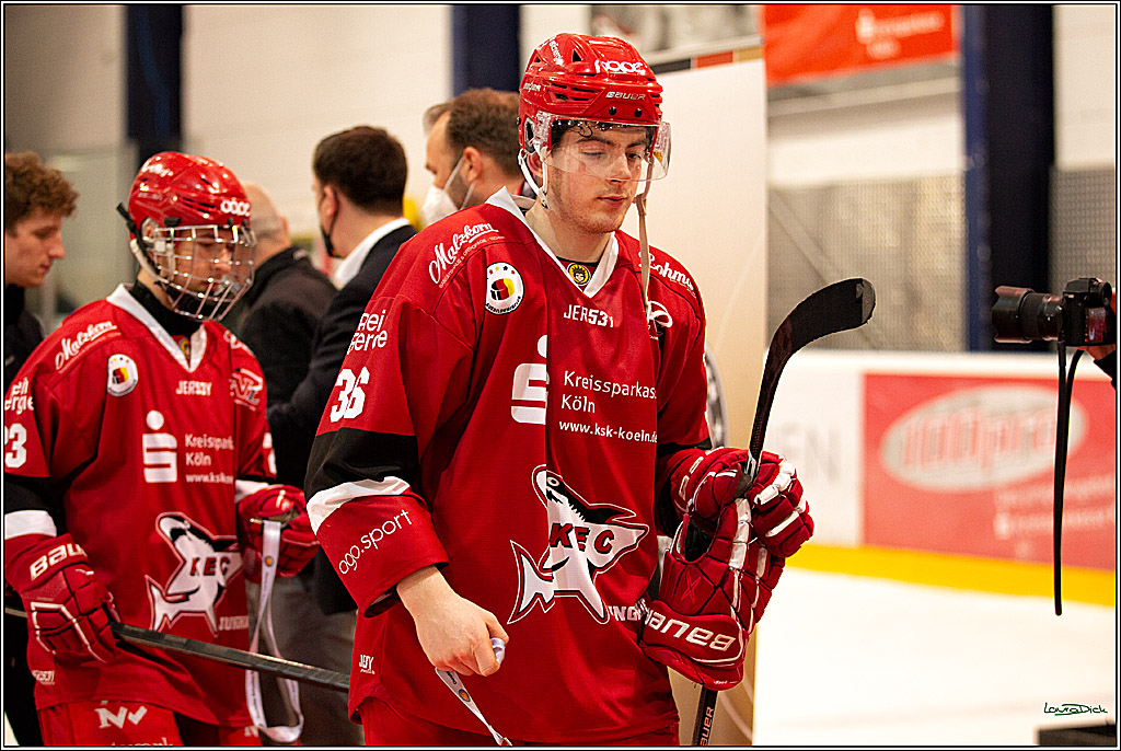 U20- DNL; Koelner Junghaie- Eisbaeren Juniors Berlin; Koeln, 27.03.2022